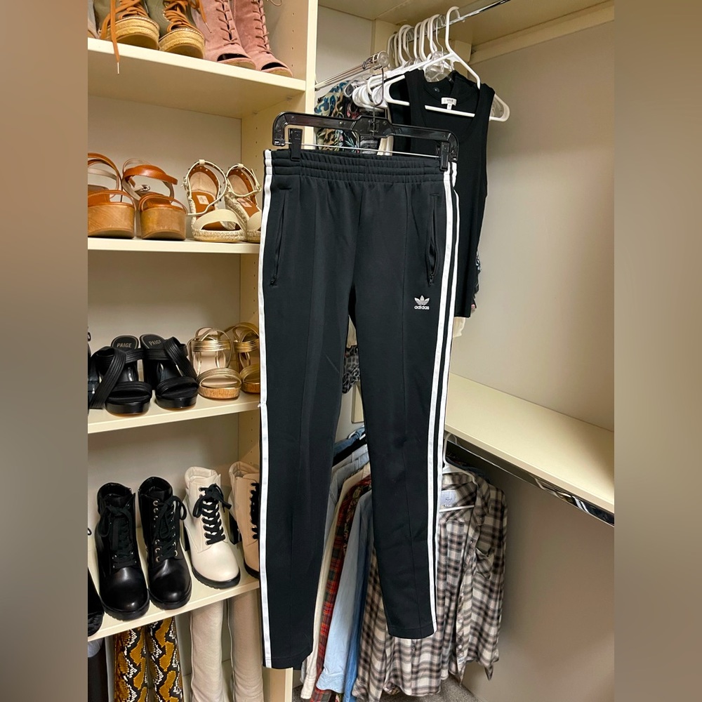 Adidas warm up track pants